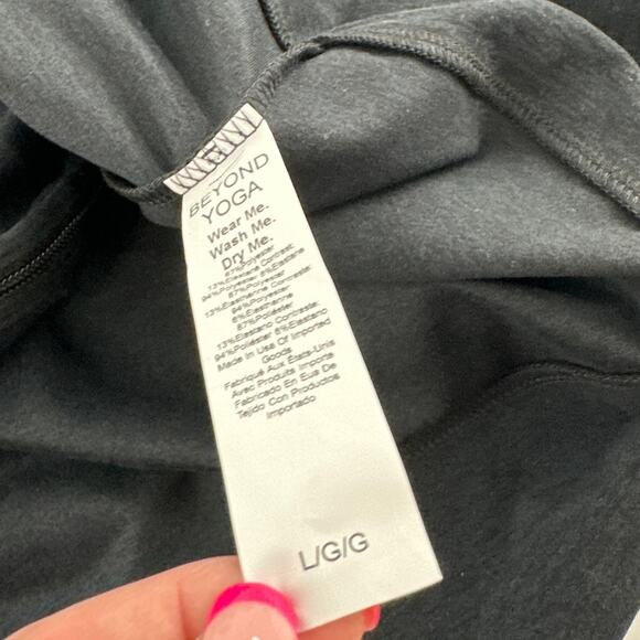 Beyond Yoga Men's Darkest Night Fit Zip Hoodie Size L - Picture 8 of 10